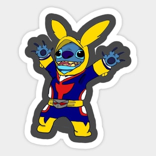 stitch hero Sticker